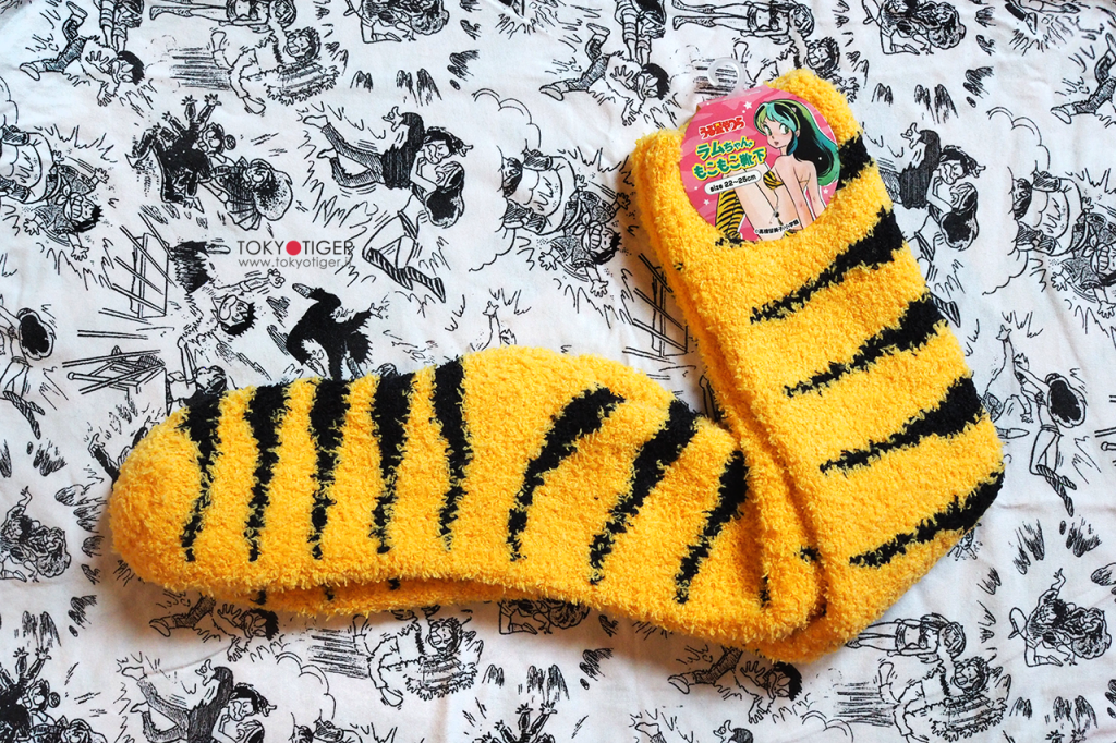 Urusey Yatsura socks うる星やつらセル画 calzini di urusei yatsura foto di Tokyotiger